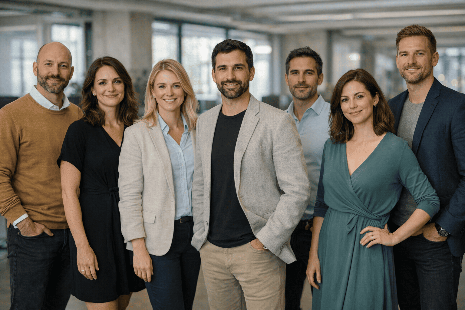 Team working on AI trading platform — Moneta Kierownía